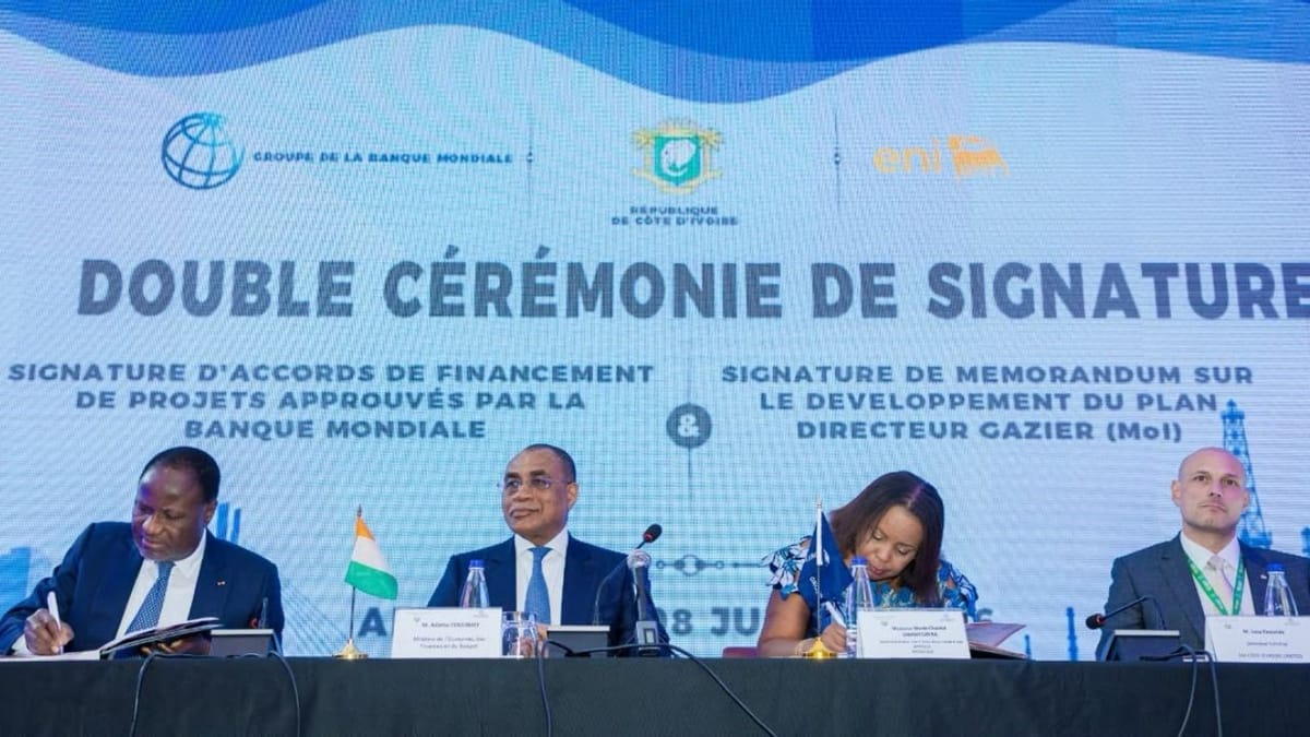 La Côte d'Ivoire reçoit 875 millions de dollars de la Banque mondiale pour financer cinq projets clés